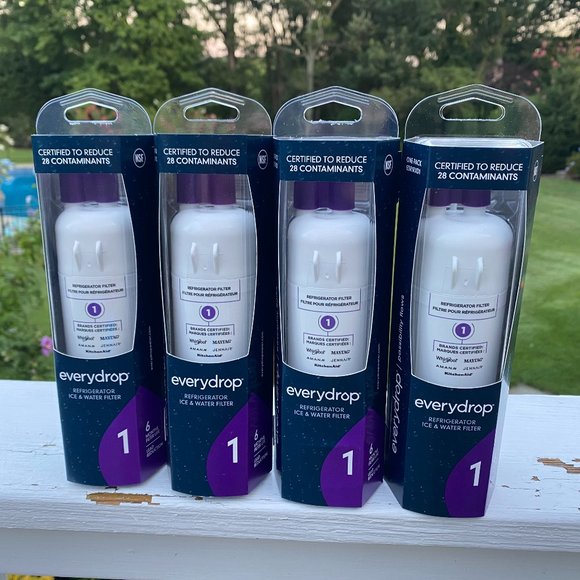 EveryDrop Refrigerator Ice and Water Filter - EDR1RXD1 - 4 pack - Picture 1 of 3
